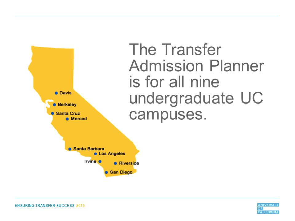 Transfer admission planner new arrivals